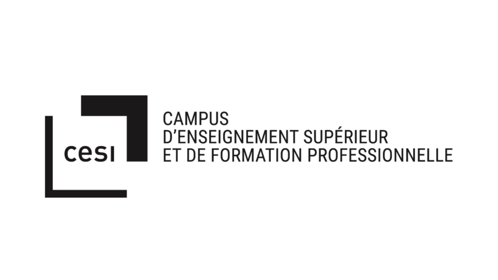 Logo CESI, campus d'enseignement supérieur et de formation professionnelle
