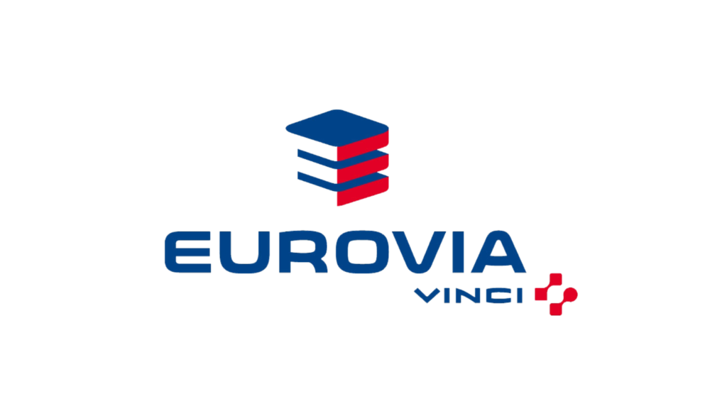 Logo Eurovia, du groupe Vinci