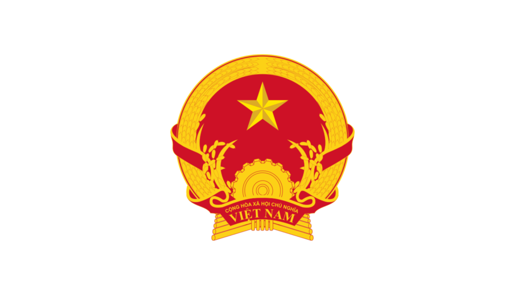Logo officiel du gouvernement du Vietnam